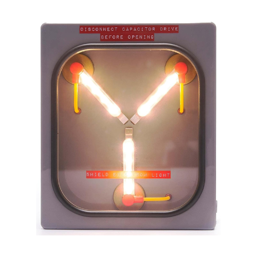 Back to the Future Flux Capacitor Replica Table Lamp with LED Light