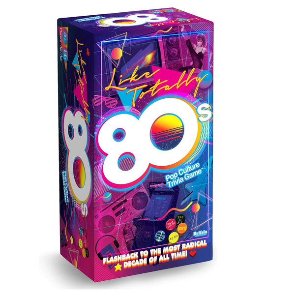 Buffalo Games Like Totally 80's - Pop Culture Trivia Game
