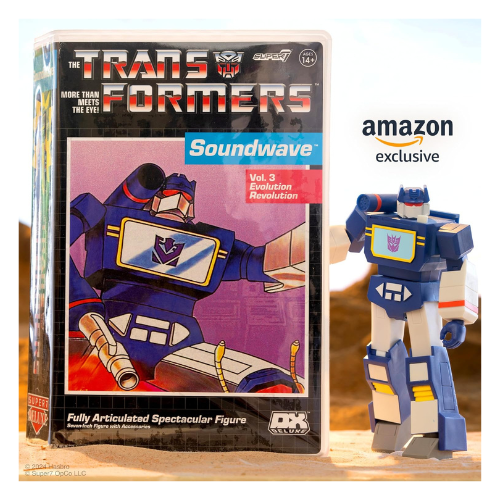 Soundwave Super7 Deluxe VHS 7" Figure